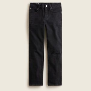 NEW J. Crew Slim Boyfriend Jean Washed Black Denim Relaxed Fit Distressed